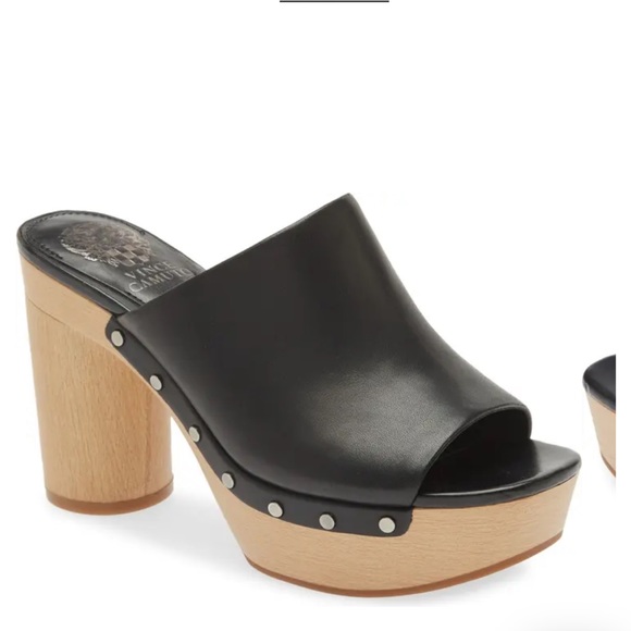 NWOT Vince Camino Heller clogs - Picture 6 of 9